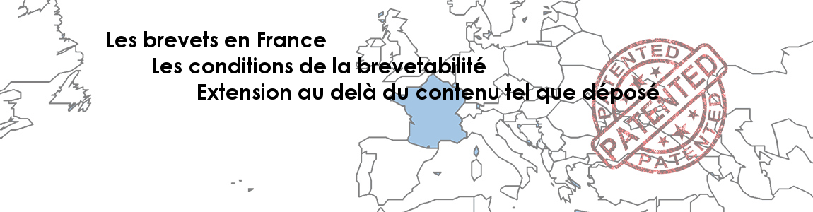 Extension Au Dela Du Contenu Tel Que Depose Sedlex La Procedure Francaise Inpi