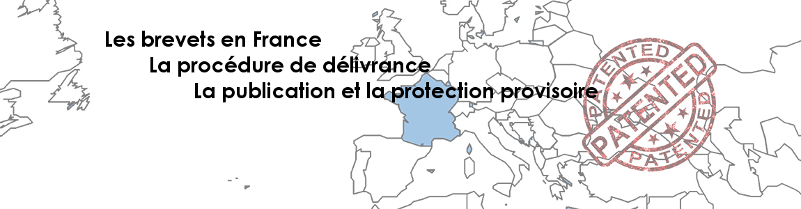 Publication et protection provisoire