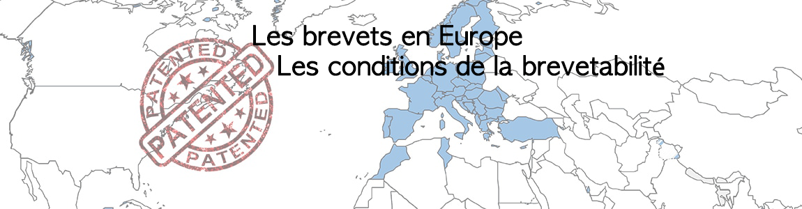 Conditions de brevetabilité